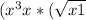 (x^{3} + x * (\sqrt{x + 1)}^{2} - 3x) * \frac{(x-1)*(x+1)}{x*(x+1)}=0